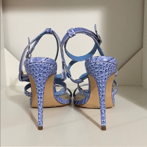 Steve Madden ; Rhonda blue snake heel - Picture 3 of 6